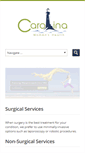 Mobile Screenshot of carolinawomenshealth.net